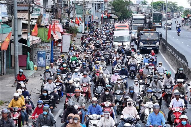 Giao thông cửa ngõ Thành phố Hồ Chí Minh tăng cao ngày cuối kỳ nghỉ Tết